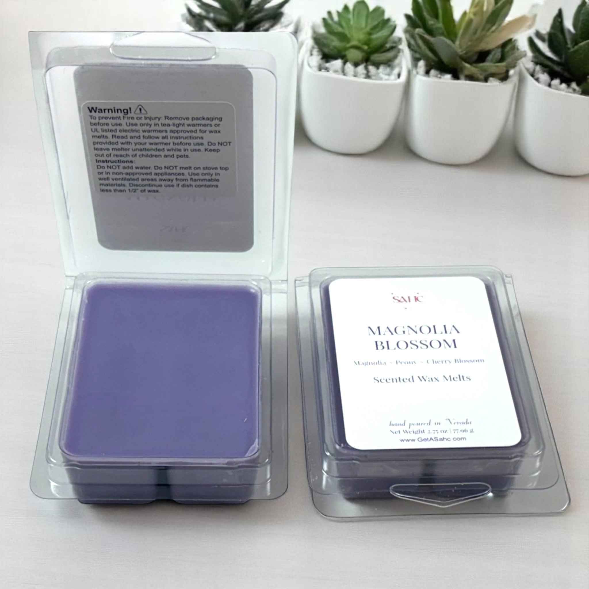 Magnolia Blossom Wax Melts With Peony And Freesia Soy Wax